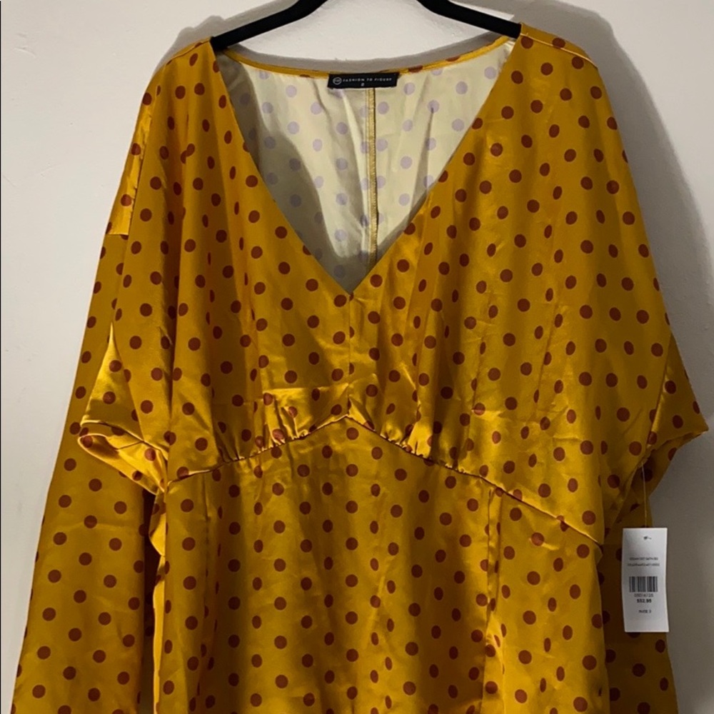 Plus size top.